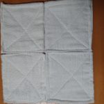 入園準備第一弾！雑巾作り