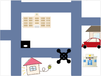 小学生必見！簡単なプログラム！総合的な学習の時間「ドローンで宅配」