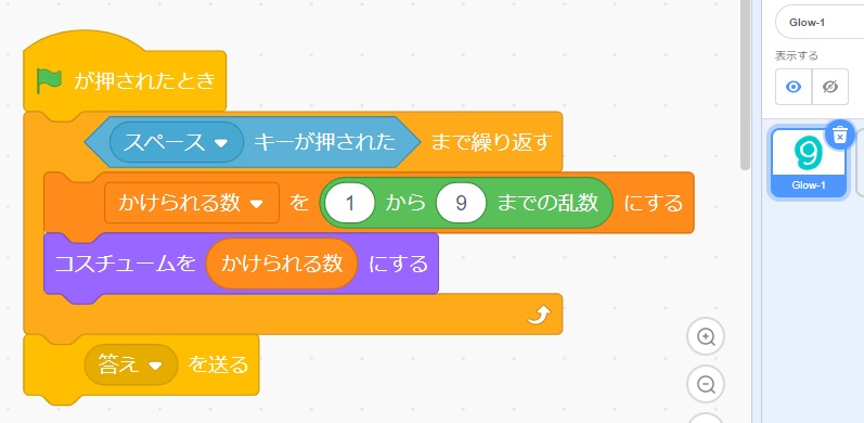 かけられる数