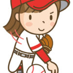 キャッチボールの投げ方指導