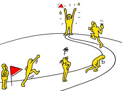 苦労や挫折を乗り越えた先に幸せが待っている