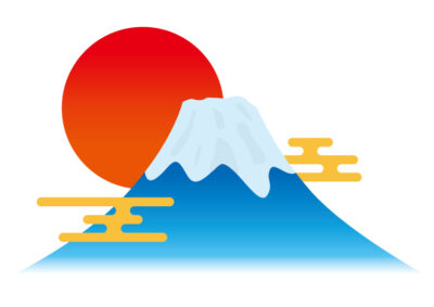 中学校２年生は富士山の５合目