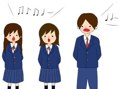 合唱コンクールの後に伝える語り