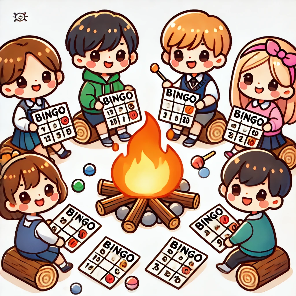 キャンプファイヤービンゴ