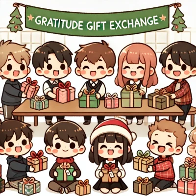 感謝のプレゼント交換
