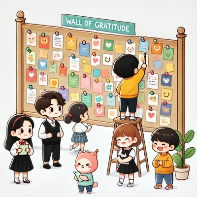 感謝の壁