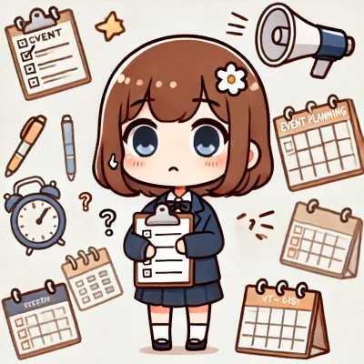 【保存版】行事運営の流れがわからず、何から手をつけるべきか不安…を解決！