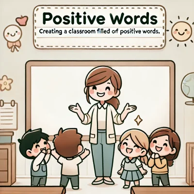 ポジティブな言葉が飛び交う学級の作り方