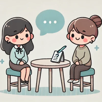 個人懇談の進め方と対話のコツ