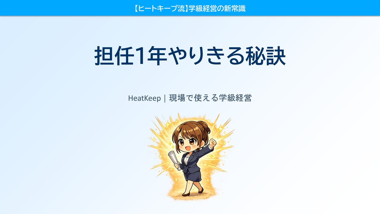 1年間担任をやりきった先生だけが知っている、3月まで続けられる理由