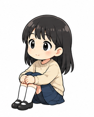 子どもが先生の話に静かに耳を傾けている様子