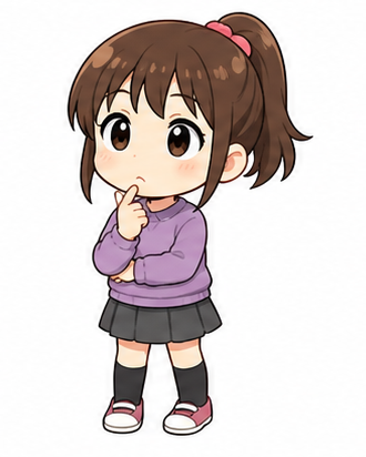 子どもが自分の行動を静かに振り返って考えている様子