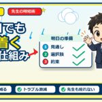 なぜあのクラスは雨の日でも落ち着いているのか？