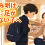 夏休み明け、学校に足が向かない子へ｜担任ができる3つの寄り添い