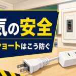 中学技術【電気の安全】感電・ショート・トラッキング現象の防ぎ方とブレーカーのしくみをわかりやすく解説