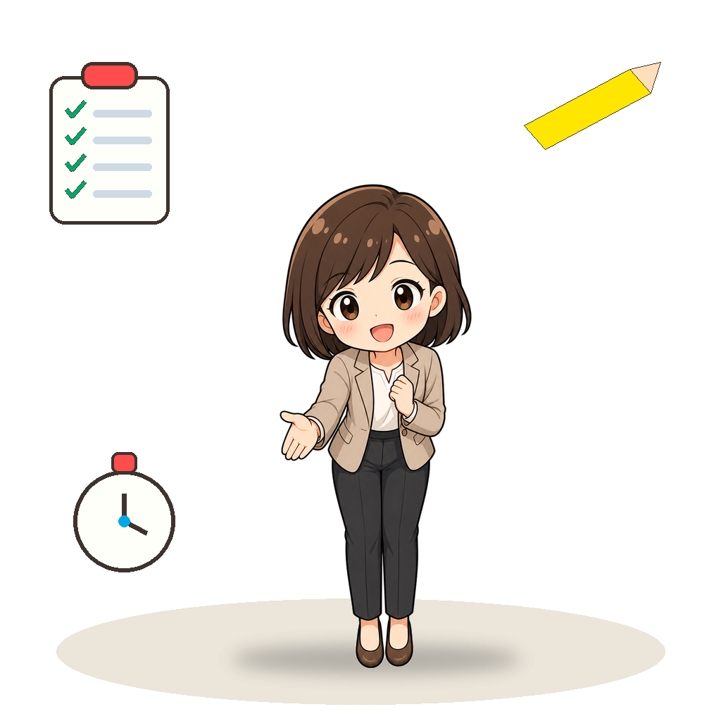 教室の様子を細かく観察する先生