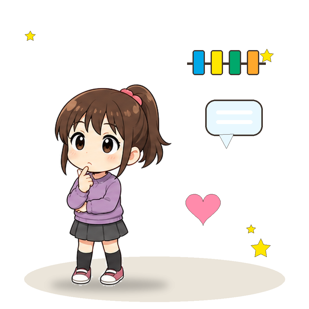 休み時間の教室で、友だちの言葉にどう返そうか考える生徒のイラスト