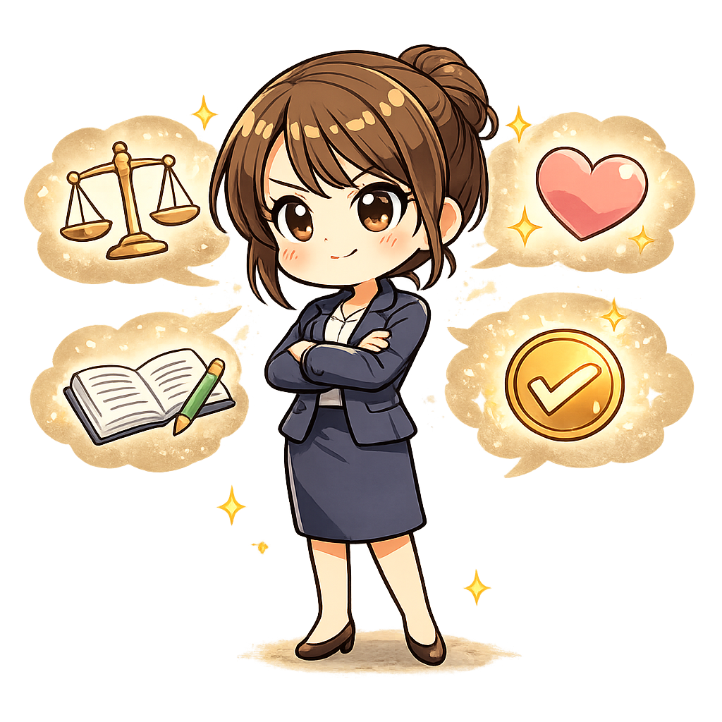 全体のバランスを考えて指導する先生のイラスト