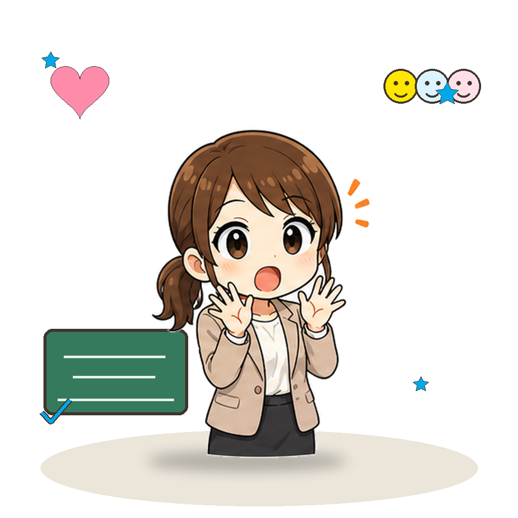 学級の気持ちに寄り添う教師のイラスト
