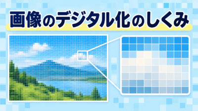 画素・解像度・色深度とは？中学技術の画像のデジタル化をわかりやすく解説