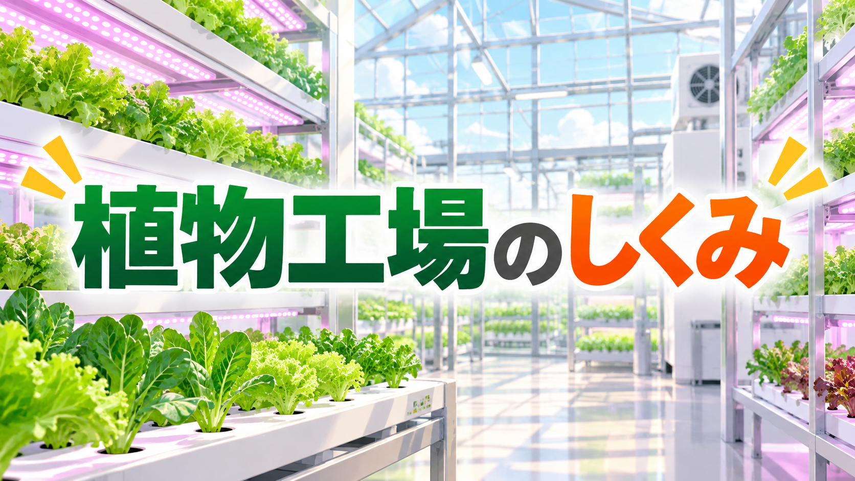 植物工場のしくみとは？光・温度・CO2を管理する技術を中学技術でわかりやすく解説