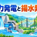水力発電と揚水発電のしくみ｜中学技術のテスト前に確認したい3つのポイント