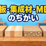 【中学技術】合板と集成材の違いは？木質材料4種類をテスト前に整理