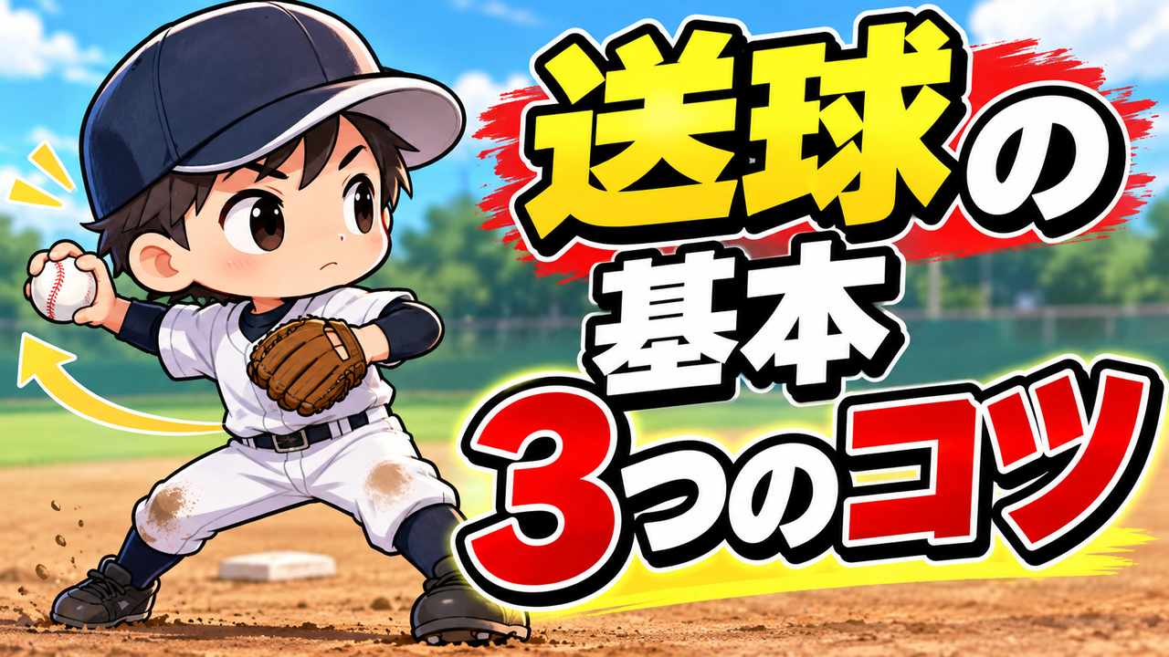 【野球のコツ】捕るのは上手いのに、送球がそれる子へ|送球(スローイング)の基本3つのコツ|プロ野球選手への道