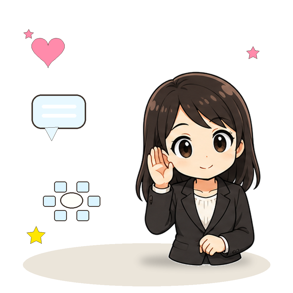 子どもの話に耳を傾ける先生