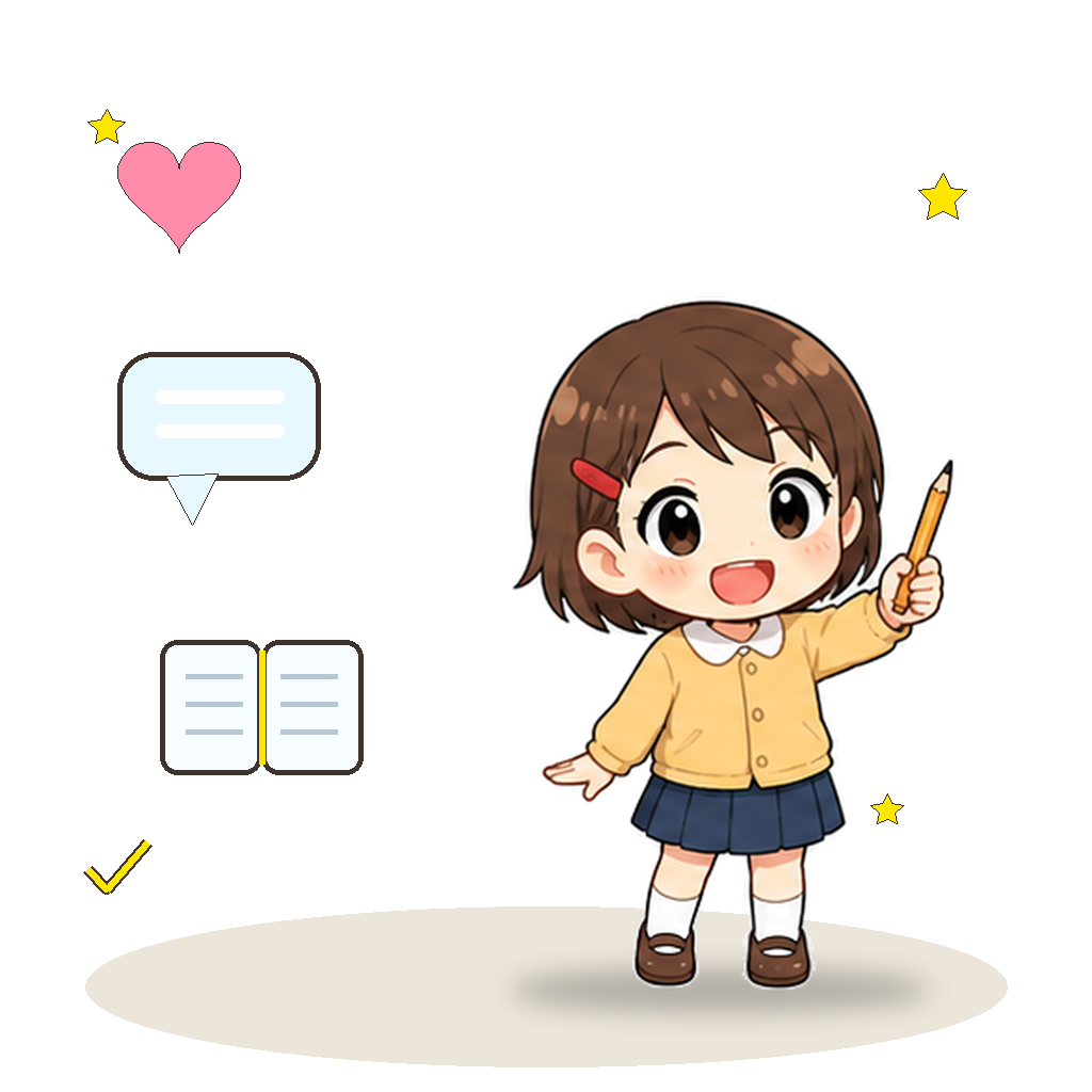 朝の教室でみんなが笑顔で交流している場面