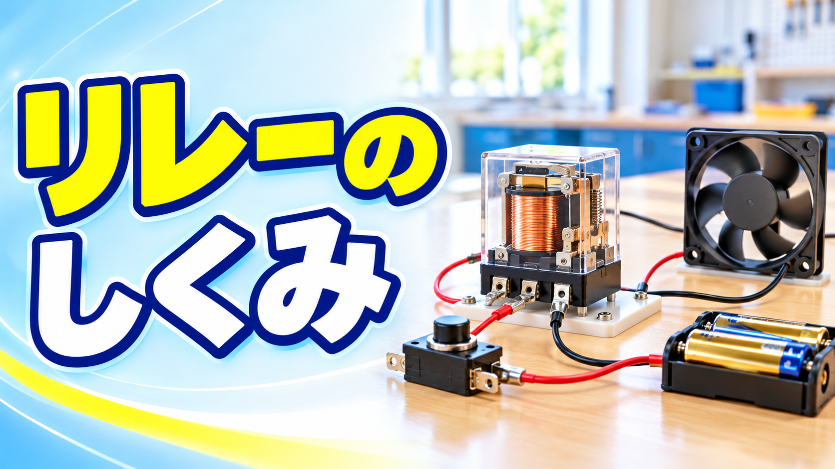 【中学技術】リレーのしくみと接点の違いを3ステップで解説