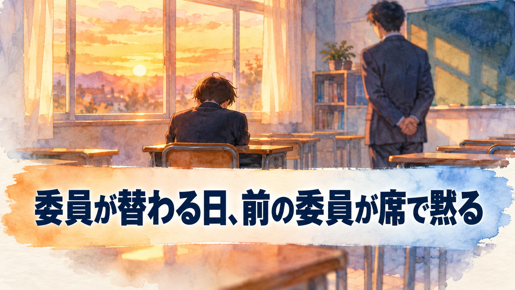 学級委員の交代・引き継ぎ方3つ｜中学校の担任が後期委員へ渡す声かけ
