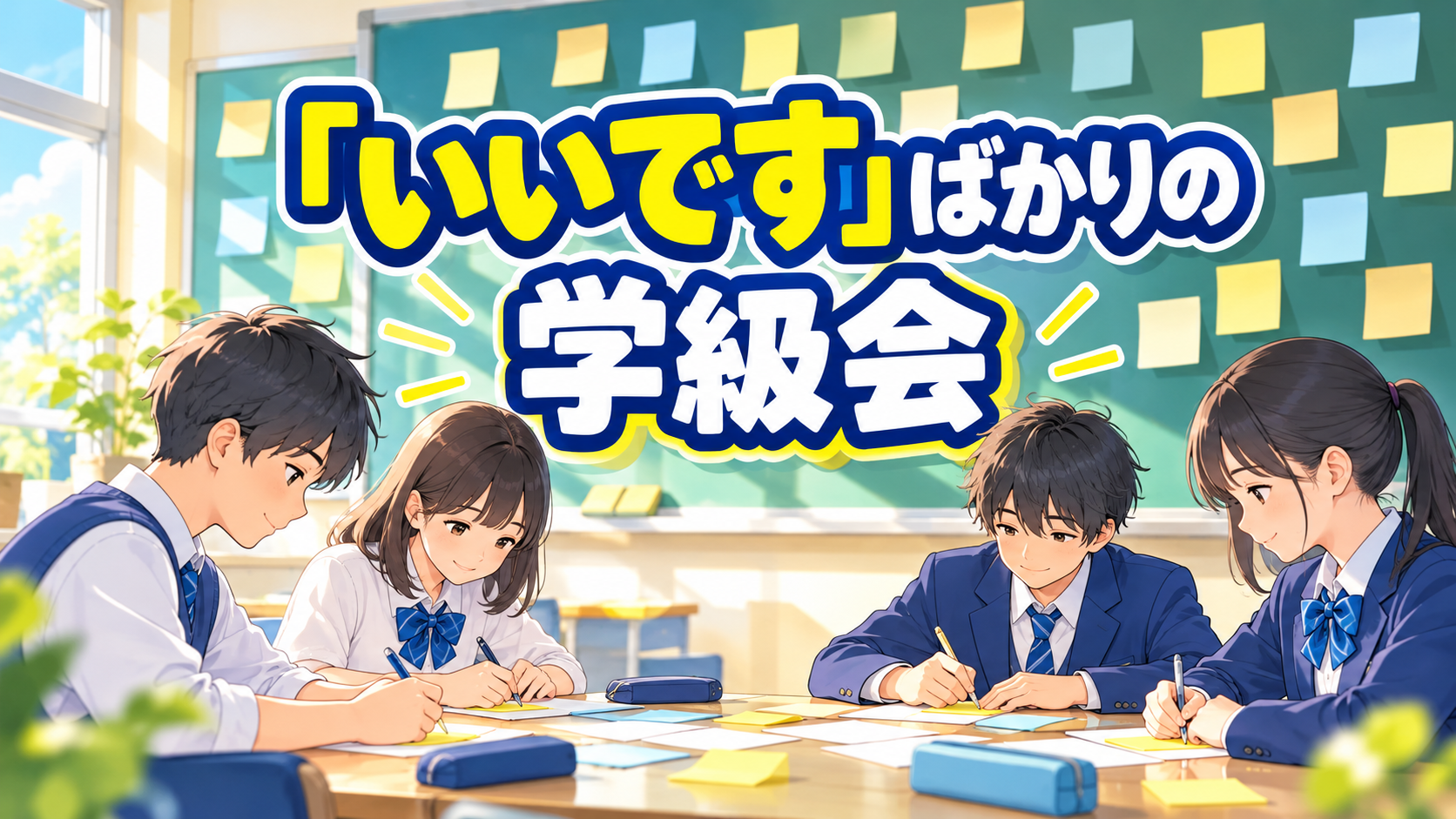 【中学校】学級会で意見が偏るときの話し合いの進め方3つの手順