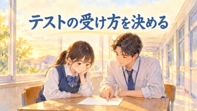 【中学校】不登校の子の期末テスト 別室受験の決め方3つ｜担任の手順