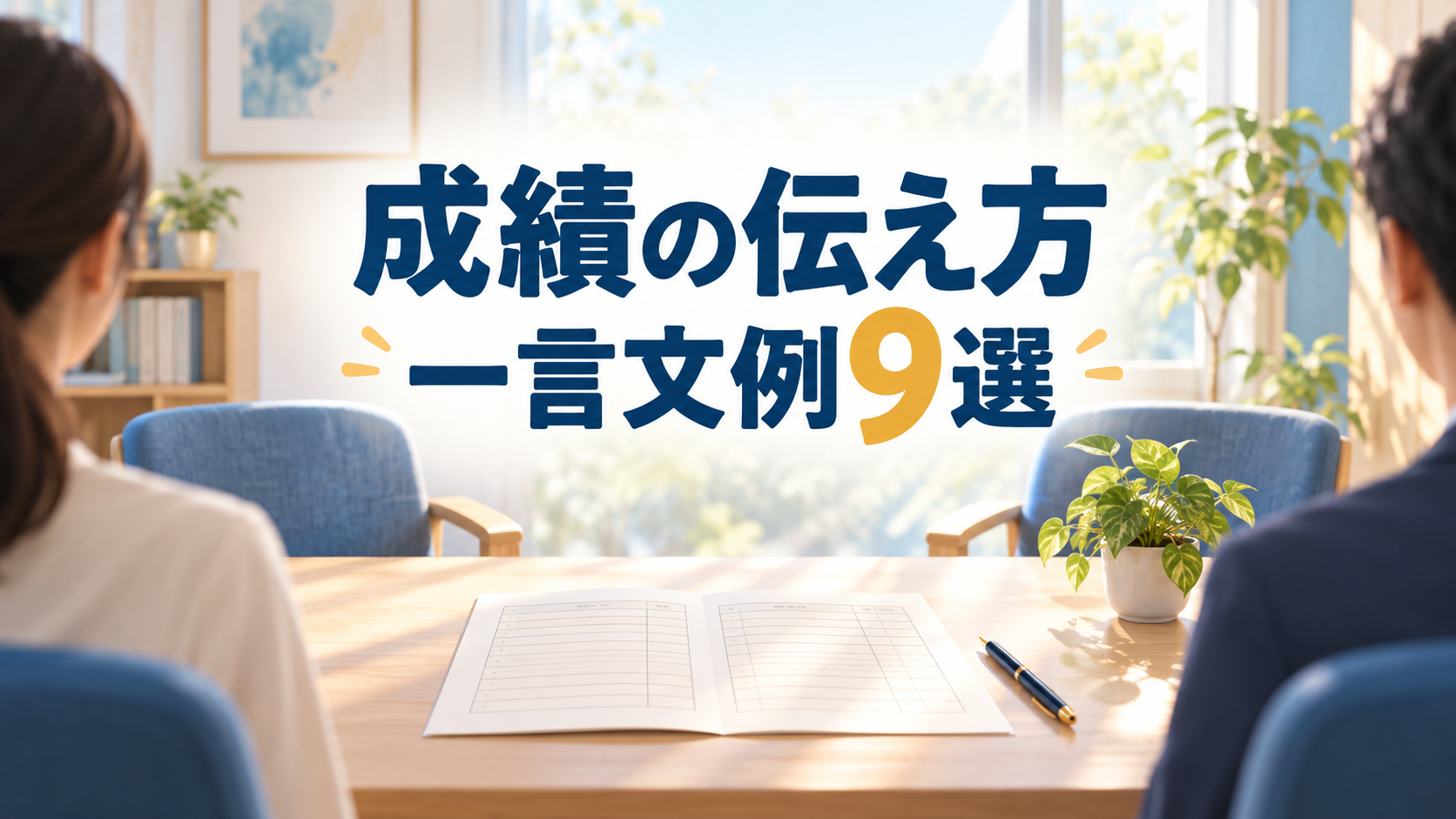 【中学校】成績の伝え方 面談で使える一言文例9選｜保護者への話し方