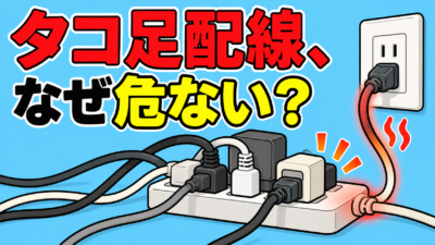 タコ足配線が危ない理由と合計電流の計算｜中学技術