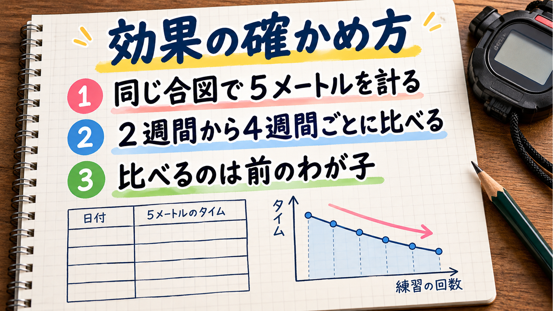 効果の確かめ方
